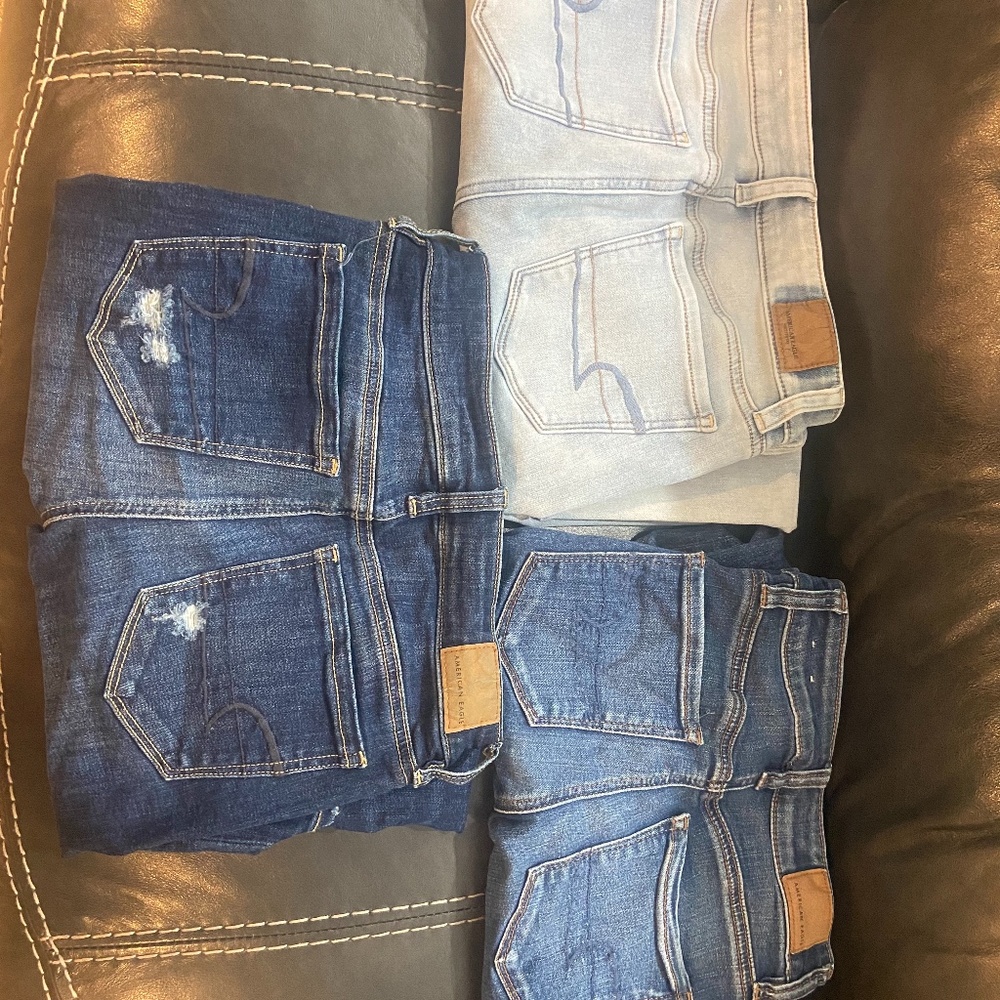 American Eagle jeans lot size 0
